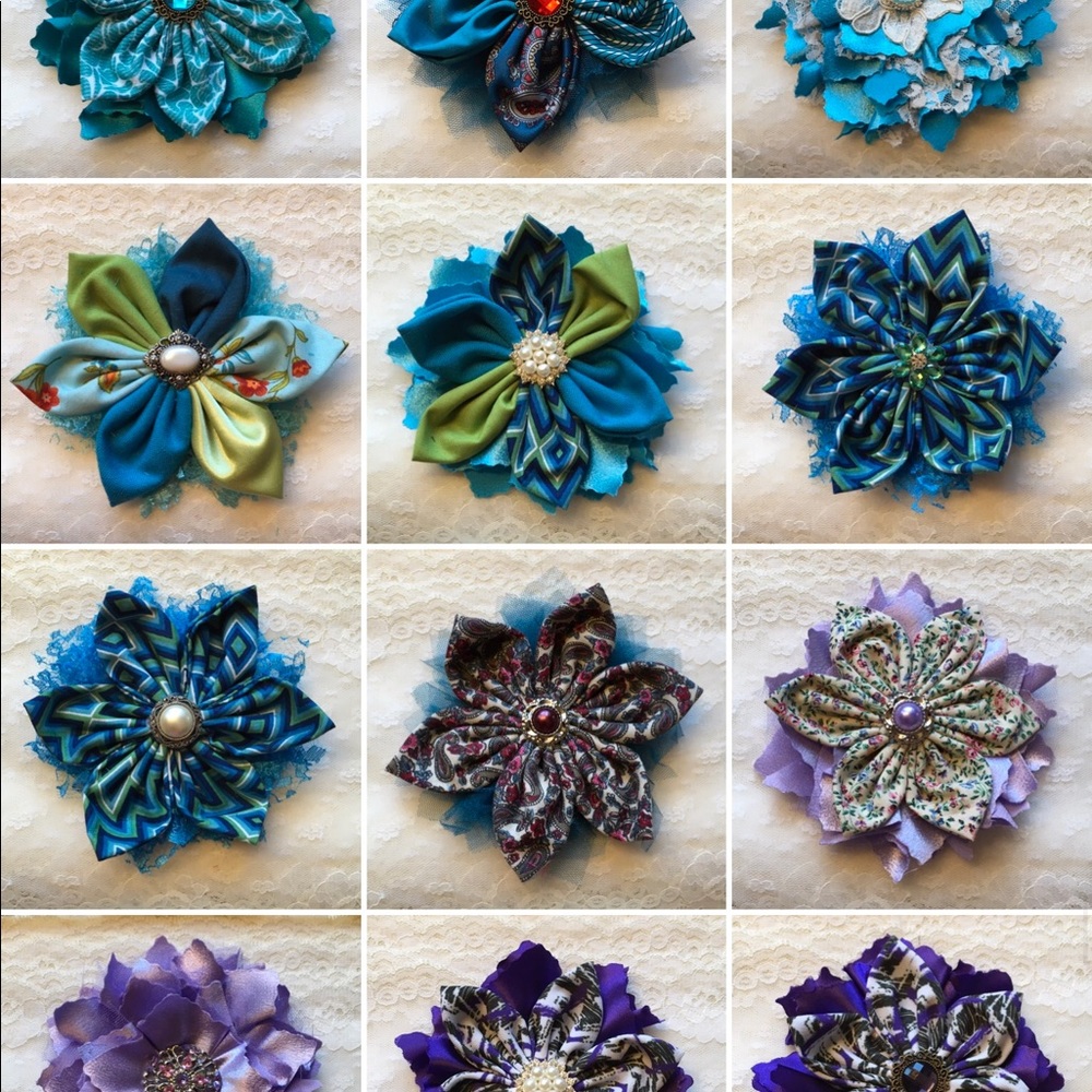 Inventory sale lapel pins flower pins broach brooch $16 or 2/$26